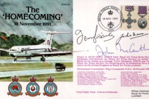 The Homecoming cover Signed McCarthy Waite and Mann