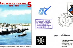 Malta GC cover Sgd H Stanton