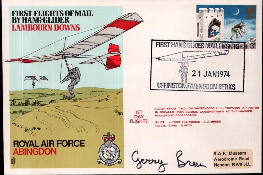 RAF Abingdon cover Sgd A G Breen