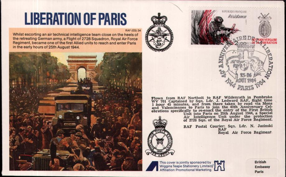 Liberation of Paris cover