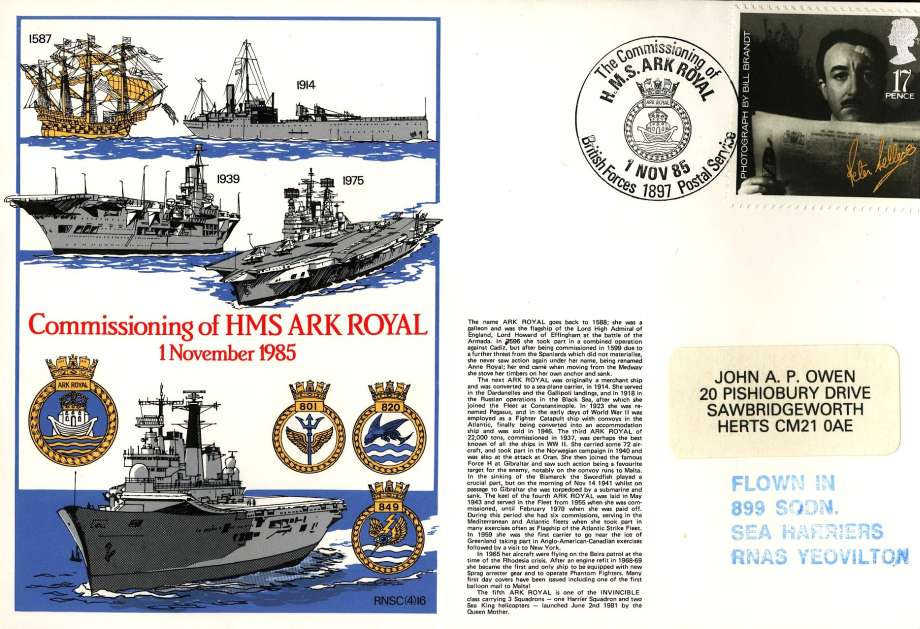 HMS Ark Royal cover 