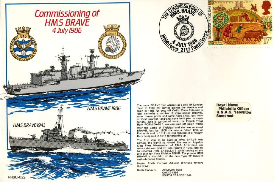 HMS Brave cover