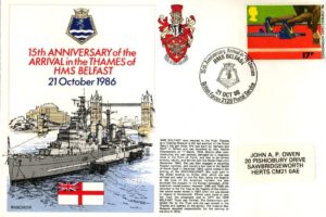 HMS Belfast cover