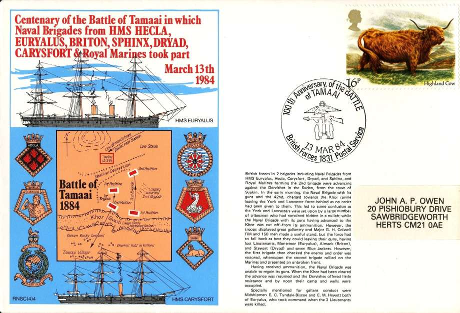 Battle of Tamaii from HMS Hecla, Euryalus, Briton, Sphinx, Carysfort cover