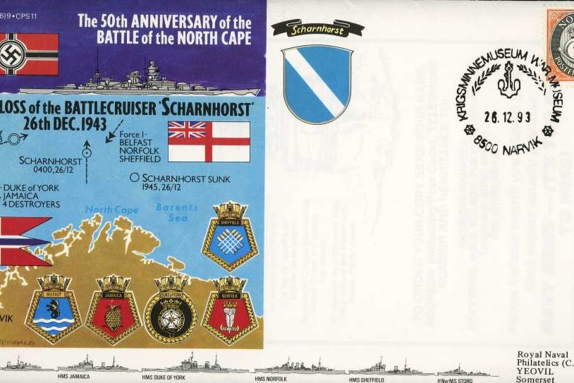 Battle of the North Cape cover 