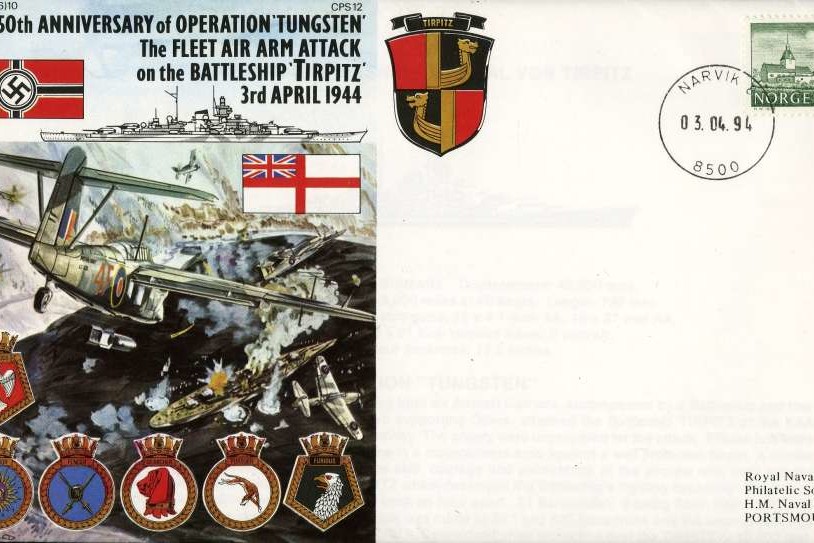 Fleet Air Arm attack on the Battleship Tirpitz