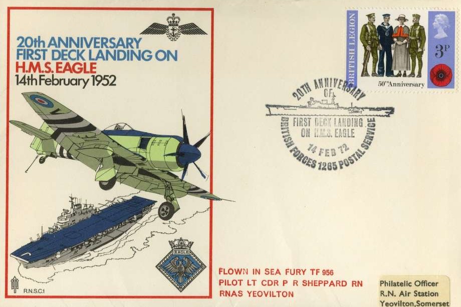 First Deck Landing on HMS Eagle cover