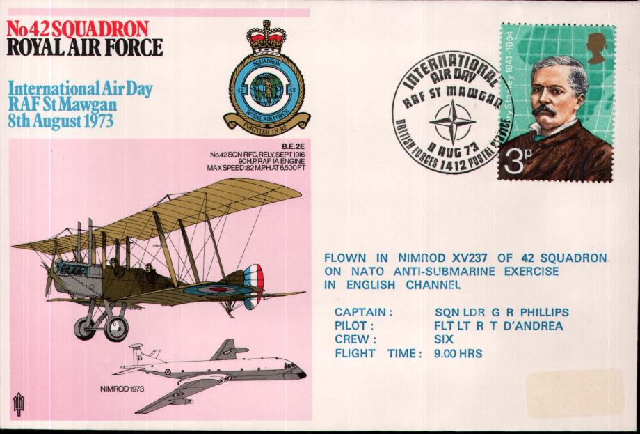 No 42 Squadron cover