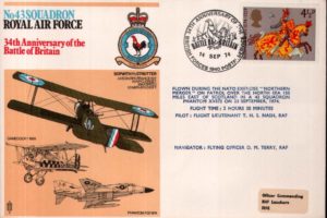 No 43 Squadron cover