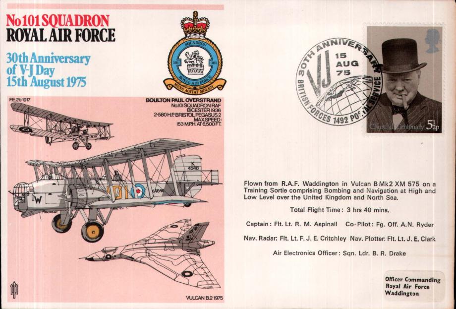 No 101 Squadron cover