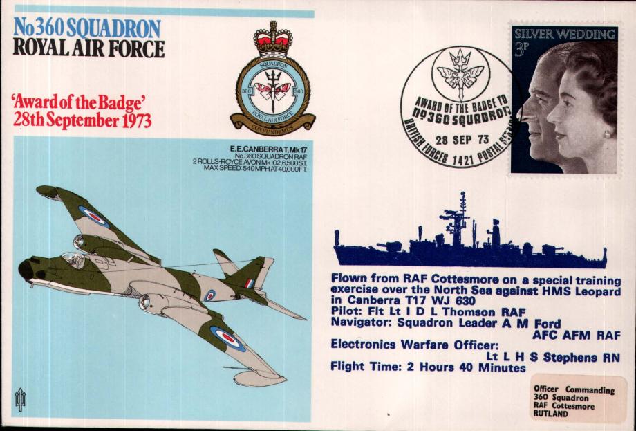 No 360 Squadron cover