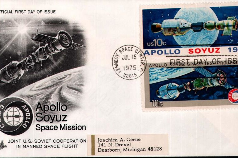 Apollo Soyuz Space Mission FDC 15 July 1975