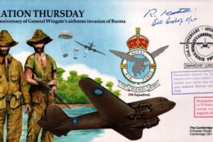 Operation Thursday cover Sgd R Heathcock and Fl Lt Bishop