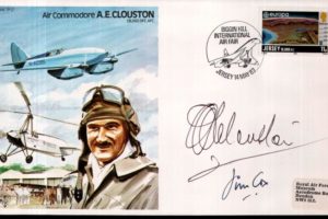 A E Clouston The Test Pilot Cover Signed A E Clouston And Captain Cox