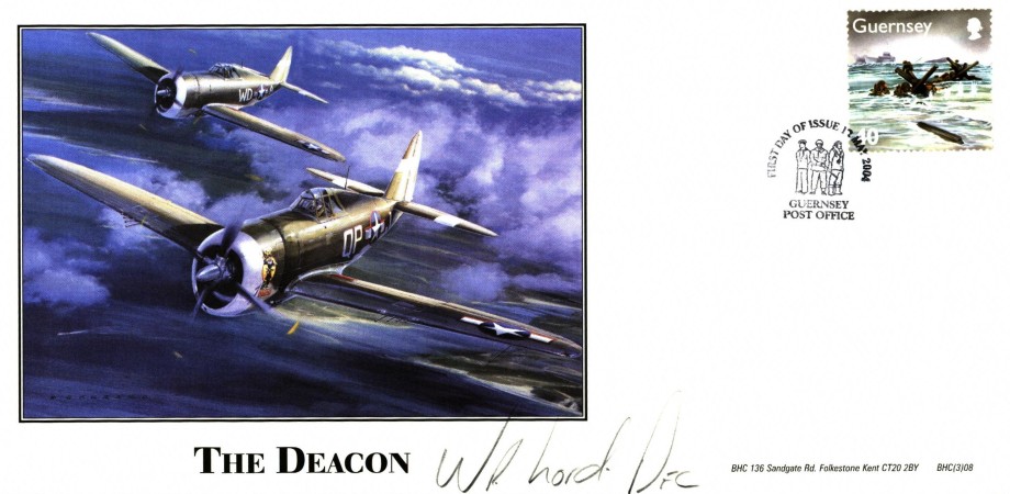 The Deacon P47D Thunderbolt cover Sgd W R Lord USAF