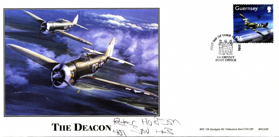 The Deacon P47D Thunderbolt cover Sgd P Hudson 401 and 41 Sq