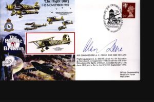 Night Blitz. 1-15 November 1940 Cover Signed A C Deere