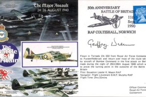 The Major Assault. 24-26 August 1940 Signed G Wellum A BoB Pilot