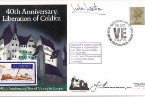 Colditz Cover Signed W Lawton And J Ponewczynski