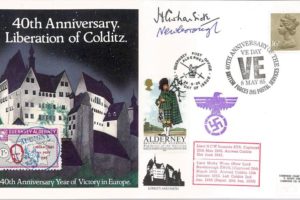 Colditz Cover Signed H Ironside And Lord Newborough