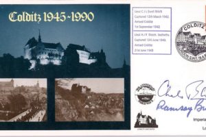 Colditz Cover Signed C Ewell And A Bissett
