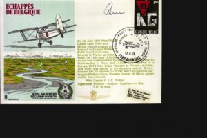 Echappes de Belgique cover Sgd pilot P J C Phillips