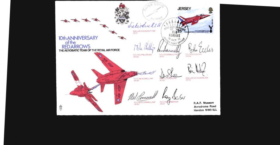 Red Arrows cover Sgd by all pilots