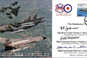 Dambusters Cover Signed 3 Dambusters