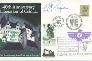 Colditz Cover Signed L Goldfinch And D Walker