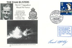 Dambuster Raid Veterans Cover Signed Frank Appleby AJ-W