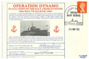 Operation Dynamo Cover Dunkirk Signed A A W Pollard