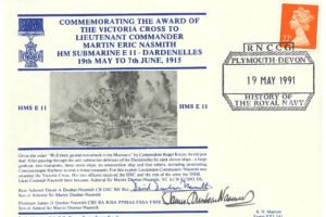 HM Submarine E11 Dardenelles 1915 Victoria Cross to Sir M Dunbar-Nasmith VC