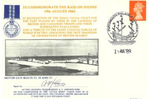 MGB Cover Signed By A F Johnson