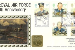 RAF 50th Anniversary FDC 16th September 1986 Full Set Of Stamps