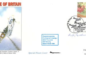 Battle of Britain Cover Signed By Reginald C Gosling A BoB Pilot With 266 Squadron